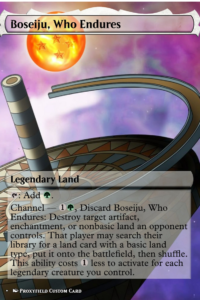 Boseiju, Who Endures